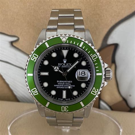 cose il rolex ghiera veree fat four|Rolex Submariner Ghiera verde Fat Four Mark I 16610LV.